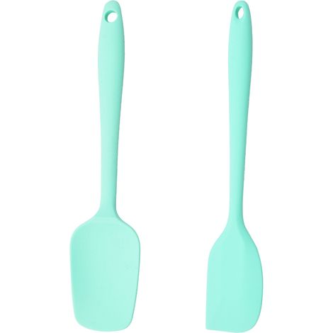 Ustensiles De Cuisine En Silicone - Ensemble De 2 Mini Outils Antiadhésifs Avec Trou De Suspension - Pour Enfants - 8 Pièces (1/5)