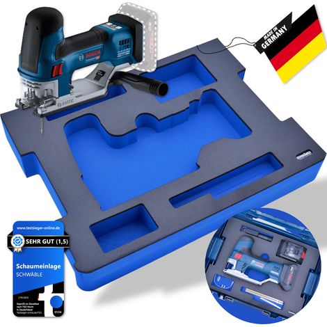 SCHWÄBLE® Schaumeinlage Schaumstoffeinlage für Bosch Akku-Stichsäge GST18V-155S (1/5)