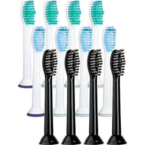 12 têtes de brosse à dents pour Philips HX6014/HX6054 - Pièces de rechange de haute qualité