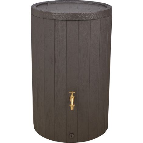 GARANTIA TIMBER depósito de lluvia 230 L marrón
