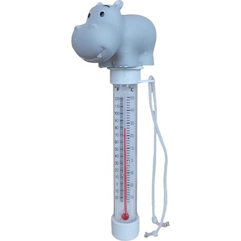 Thermomètre flottant avec corde Thermomètre incassable pour baignoire, aquarium et spa (1/5)