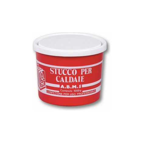 Viky mastice stucco per caldaie termosifoni forni bianco 1 kg ideale su ferro e ghisa