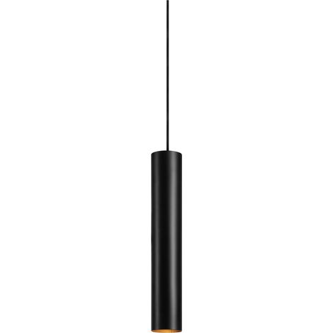 Suspension GU10 7W (eq 35W max) cylindre, noire, 40 cm - Markslöjd - Ruben (1/3)