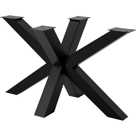 Gambe per tavolo Harlan nero 120x68x71 cm