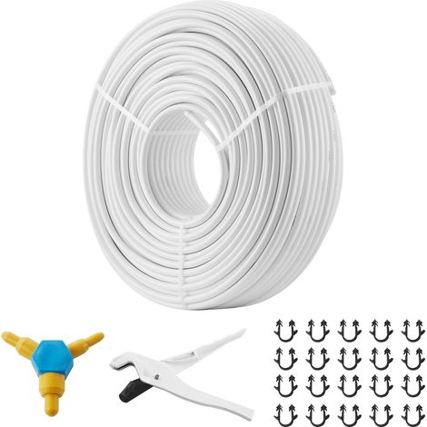 Tube PEX-AL-PEX 16 mm, 200 m, barrière d'oxygène, tuyau multicouche aluminium-plastique pour chauffage au sol (1/5)