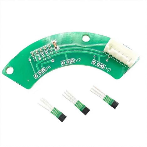 Plaquette Hall pour moteur central G320 250W 350W 500W 750W 1000W, capteur de position, pièce de rechange compatible, capteur d'effet Hall, remplacement direct, robuste et fiable (1/5)