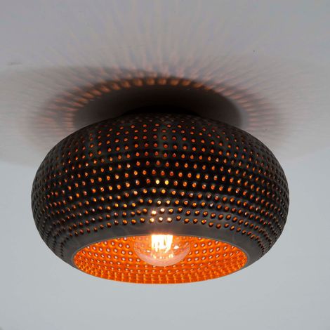 Plafonnier moderne en métal perforé FUNKY (1/3)