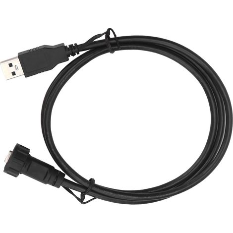 Connecteur USB étanche IP67 Type-C mâle vers USB 3.0 mâle avec câble prise E10TPCTAM/U3AM 2 mètres (1/5)