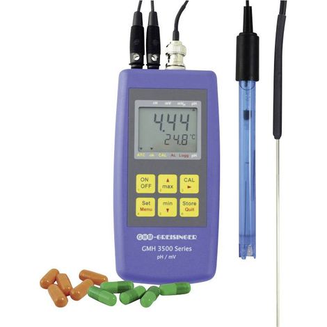 Greisinger GMH 3511 Set Appareil de mesure combiné pH, Redox (ORP), température Y732291 (1/2)