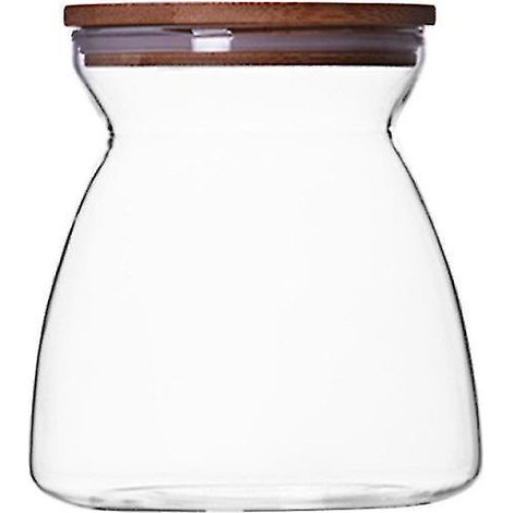 Le nouveau bocal de rangement pratique en verre (1 pièce) (1/3)