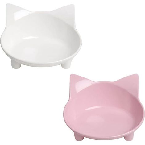 Gamelle pour chat, gamelle antidérapante pour animaux de compagnie, gamelle à presser pour animaux de compagnie, convient aux chiens, chats, lapins (1/5)