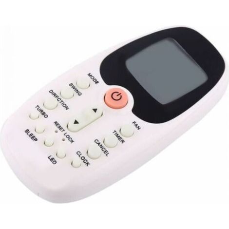Universal remote control for Midea, Komeco, R06/BGE, R09B/BGE, R09B/BGCE, R06/BG, and R09C/BGE air conditioners