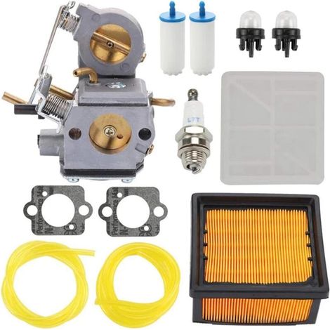 Carburateur K750 avec filtres à air de rechange pour scie à tronçonner Husqvarna Partner K750 pour Zama C3-EL53 remplace 578 24 34-01 5782434-01 (1/4)