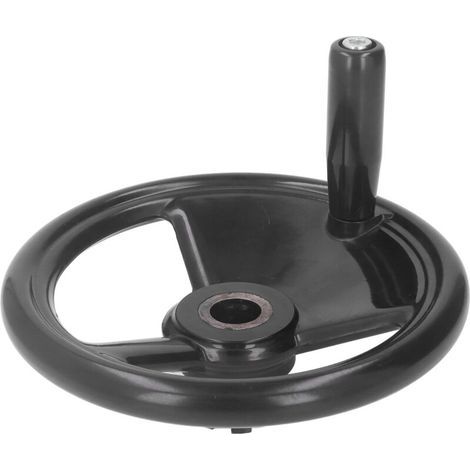 Volant de 22 x 200 mm à jante ronde en plastique technique pour machines-outils (tours, fraiseuses, etc.)-ARCAN (1/5)