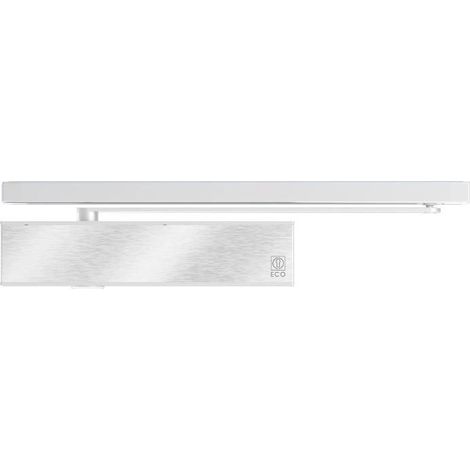 Eco-Schulte TS 61 cierrapuertas plata ajustable 3 a 6