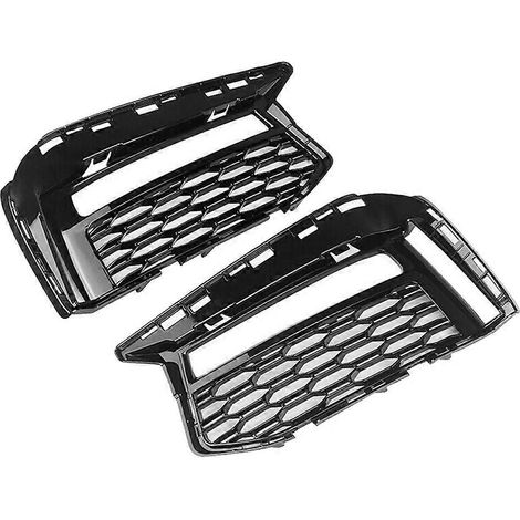 1 par de rejillas inferiores delanteras de malla, embellecedores de faros antiniebla, toma de aire 51118064963 51118064964 para BMW Serie 5 G30 G31 M Sport 2017-2021 (1/5)