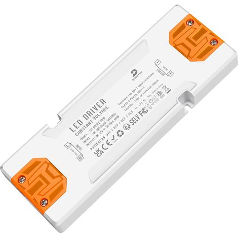 Transformateur 220V 12V 5A d'Alimentation LED 60W Transfo Tension Constante (1/5)