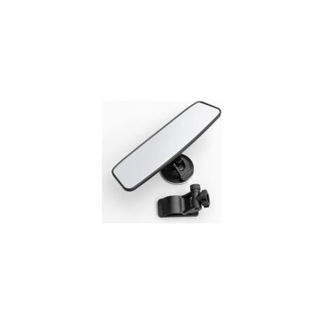 Rétroviseur avec ventouse, rétroviseur anti-éblouissement pour moniteur de conduite, rétroviseurs intérieurs universels pour voiture avec rétroviseur intérieur convexe grand angle pour voiture (1/5)