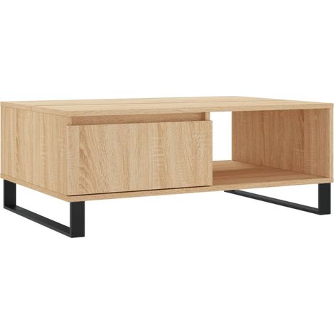 Maison Exclusive - Table basse chêne sonoma 90x60x35 cm bois d'ingénierie