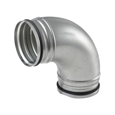 STIEBEL ELTRON Bogen DN 100, 90 Grad, Stahlblech verzinkt, 159304