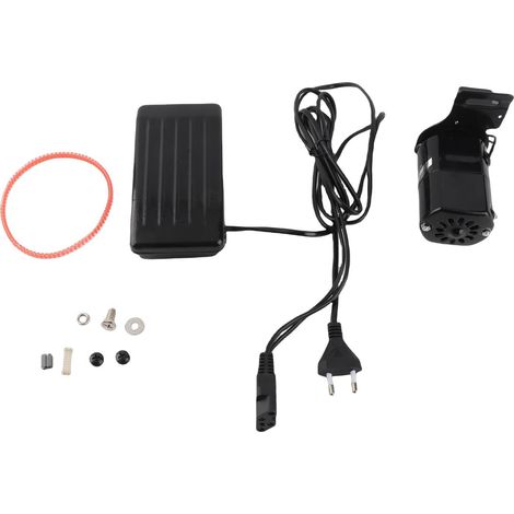 Moteur de machine à coudre 180 W - Pédale avec câble d'alimentation - Machine à coudre domestique - Moteur de machine à coudre 10 000 tr/min (1/5)
