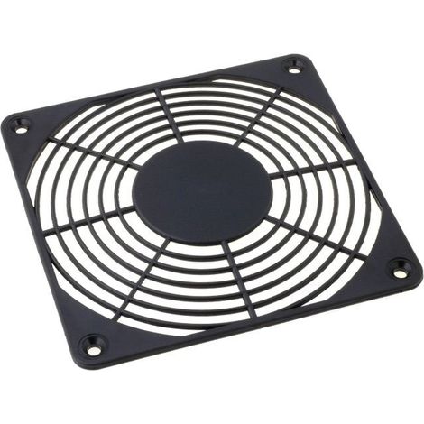 Rejilla Ventilador Plastico Sin Filtro Medidas 120x120mm  RJV008