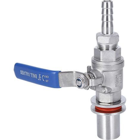 Robinet à boisseau sphérique en acier inoxydable 304, filetage femelle 1/2 po, accessoire de brassage domestique (1/4)