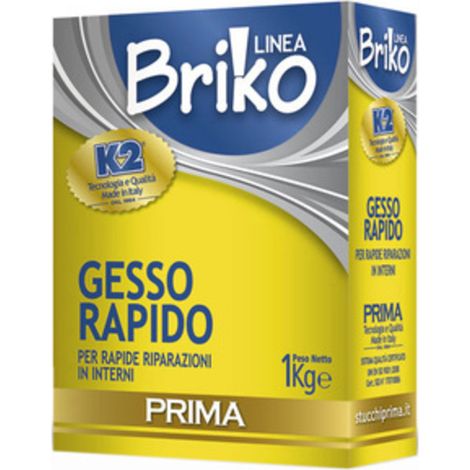 LINEA BRIKO GESSO RAPIDO DA  1 KG Q.TA 12