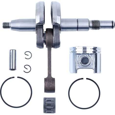 Jeu de roulements de piston de vilebrequin 42,5 mm, compatible avec STIHL 023 025 MS230 MS250 MS 230 250 pièces de tronçonneuse, remplace 1123 030 0408 (1/5)