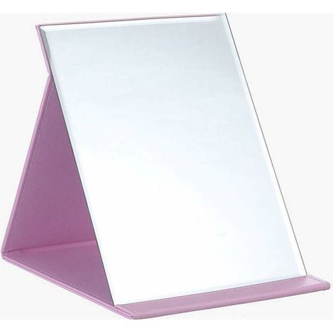 MINKUROW Spiegel Großer tragbarer Schminkspiegel Super HD Spiegel Multi Stand Winkel Handfrei/Tragbar/Tischklappspiegel 8,27 x 5,9 Zoll