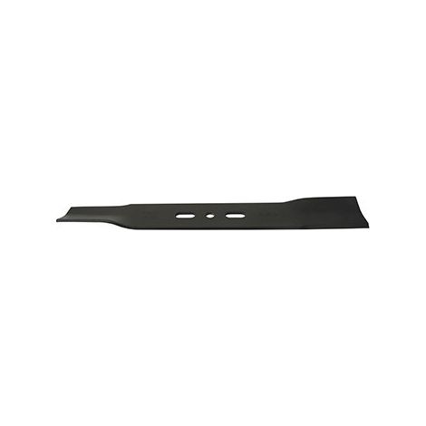 Cuchilla Universal Recta de Soplo para Cortacésped - L: 380mm, Diámetro del agujero: 10mm, Distancia entre agujeros: 55/98mm.