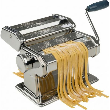 Machine à Pâtes Manuelle avec Laminoir en Inox (1/5)
