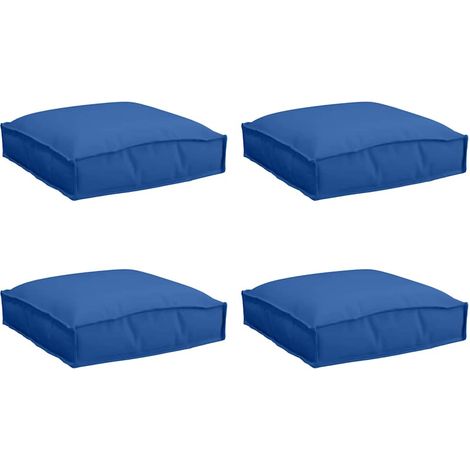 Maison Exclusive - Kissen 4 stk. Oxford-Stoff Königsblau 40 x 40 (1/5)