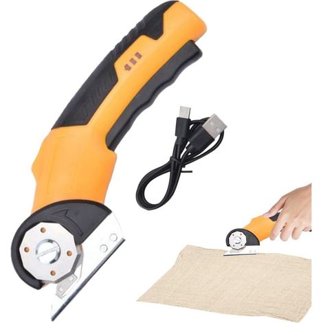 Ciseaux Électriques Sans Fil Outil de Découpe pour Moquette avec Verrou de (1/5)