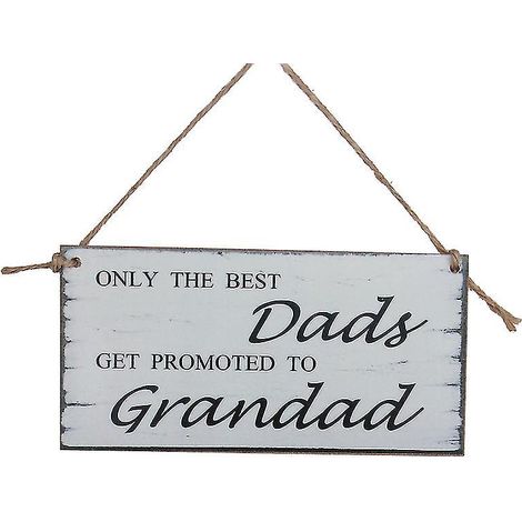 1 Stück Papa-Opa-Plakette