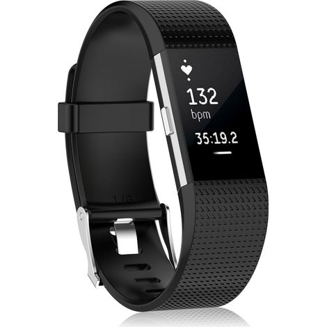 Bracelets de sport en silicone souple de rechange ajustables pour Fitbit Charge 2 (lot de 1/3) (1/5)