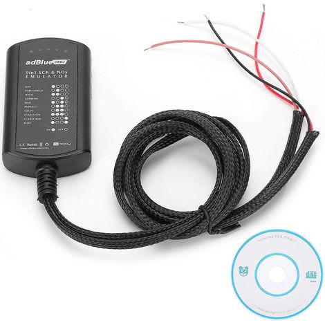 Boîtier d'émulateur d'outil de diagnostic 9 en 1 pour camions Mercedes (accessoires de remplacement) (1/4)