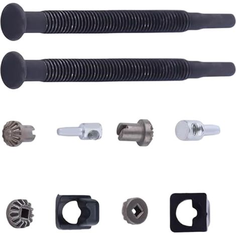 Lot de 2 tendeurs de barre de chaîne compatibles avec Echo CS370 CS400 CS450 – Vis de réglage de chaîne V651000001 Pièce de réparation (1/5)