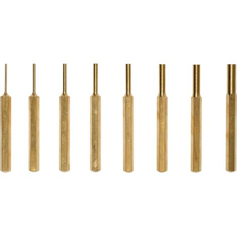 Satz paralleler Messingstempel, 8 Stück – YT-47124 (1/4)