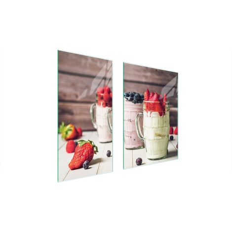 TABLERO PROTECTOR DE PLATO DE VIDRIO 75x52 POSTRE (1/5)