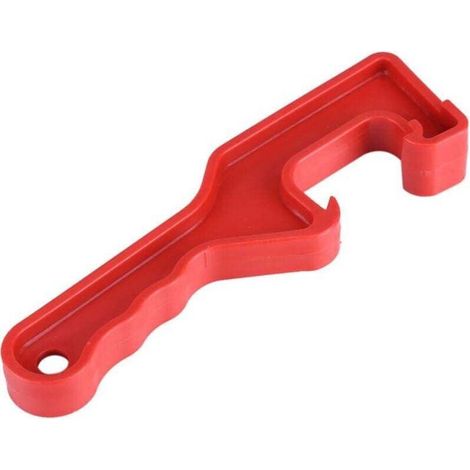Apriscatole di vernice in plastica - Rosso - Adatto per casa, ufficio, garage - Compatto e portatile (1/4)