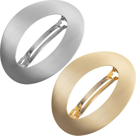 Pieces Geometric Round Spring Clip Hair Clip (1/5)