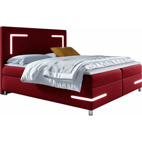 Cama continental Vallis, Fresh 8, Continental, Individuales, 120x200, Tapiz, Somieres, 120x212x120cm, LED (1/5)