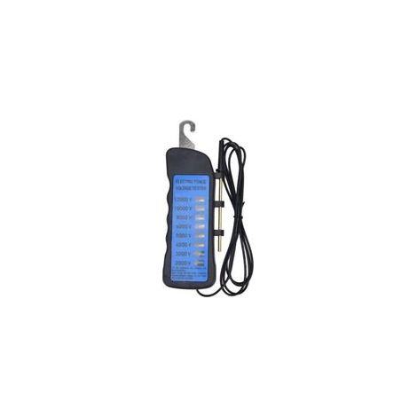 Testeur de tension, testeur de tension sans contact 12KV 2000-12000V, testeur de clôture électrique à pince de poche pour test de tension de clôture électrique de ferme testeur électrique étanche