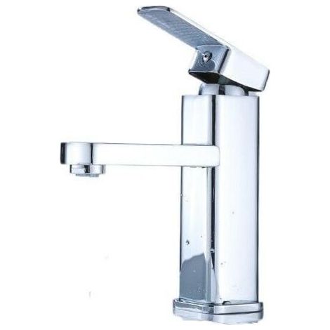 Robinet de lavemains Lavabo chaud et froid avec robinet en laiton cuit (avec conduite d'eau) (1/4)