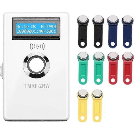 Programmateur TMRF-2RW IButton DS1990A Copieur/Cloneur/Photocopieur 125 kHz Lecteur/Enregistreur RFID RW1990 Clé T5577 RFID (1/5)