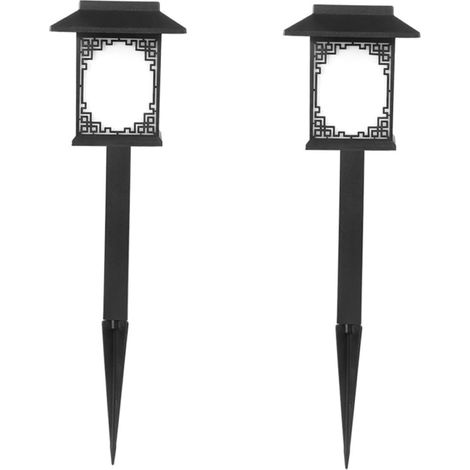 2pièces Lampe Led Solaire à Encastrer Au Sol Lampe Décorative Pour Jardin (1/5)