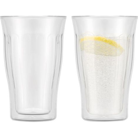 BODUM - Set de 2 verres à bière double paroi 0.5 l