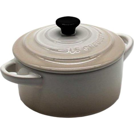 Le Creuset Mini Cocotte couleur Meringue 0,2 L (1/3)