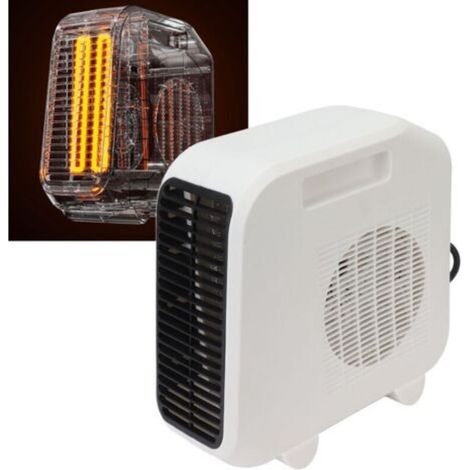 Portable Space Heater, Fast Heating, Mini Air Heater, Electric Desktop Fan (1/5)